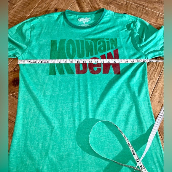 Mountain Dew ringer t-shirt - size xl by TeeLuv - Picture 7 of 8